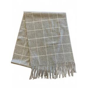 NEW SILVERSILK unisex premium cashmere scarf in gray